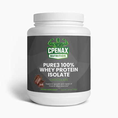 Pure3 100% Whey Protein Isolate (Chocolate)
