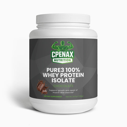 Pure3 100% Whey Protein Isolate (Chocolate)
