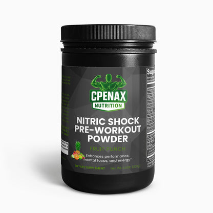 Nitric Shock Pre-Workout Powder (Fruit Punch)