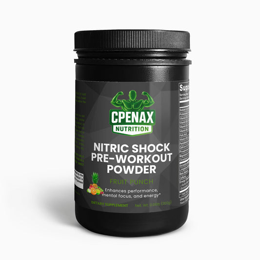 Nitric Shock Pre-Workout Powder (Fruit Punch)