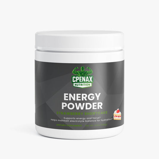 Energy Powder (Strawberry Shortcake)