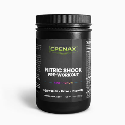 Nitric Shock Pre-Workout Powder (Fruit Punch)