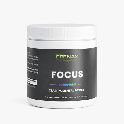 Focus Powder (Sour Gummi Worm)
