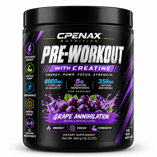 Pre-Workout w/Creatine Grape Annihilation