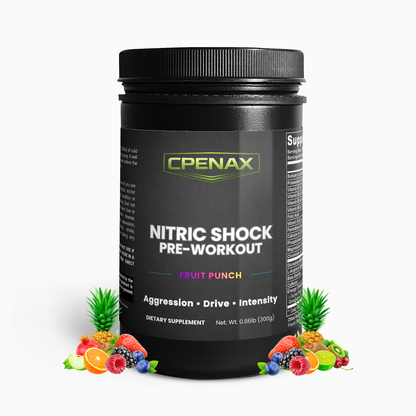 Nitric Shock Pre-Workout Powder (Fruit Punch)