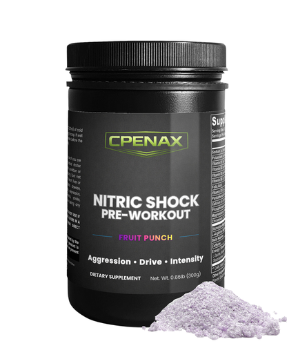 Nitric Shock Pre-Workout Powder (Fruit Punch)