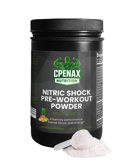 Nitric Shock Pre-Workout Powder (Fruit Punch)
