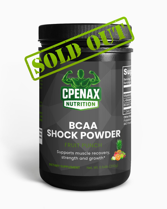 Shock Powder (Fruit Punch) Caffeine Free Post Workout
